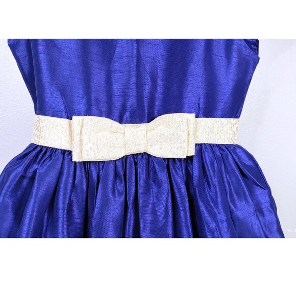 GYMBOREE PERFECT BLUE DRESS -GIRL 8 - Picture 4 of 13